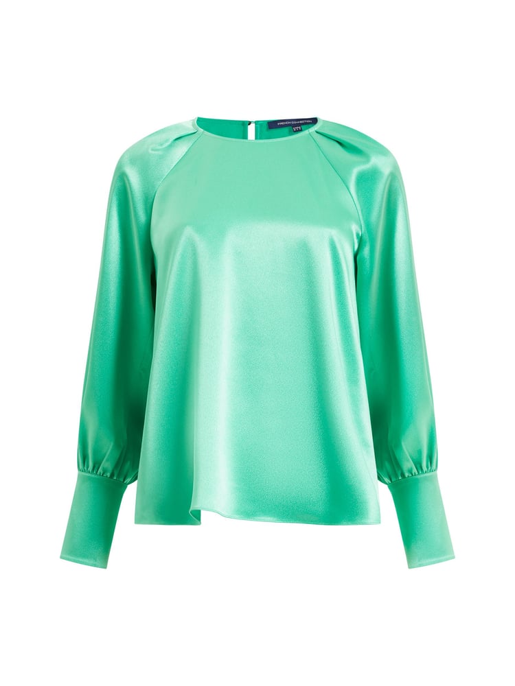 French Connection Adora Satin Top - Image 4 of 4