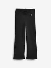Black Regular Length Pull-On Cotton Rich Stretch Boot Cut School Trousers (3-16yrs) - Image 6 of 8