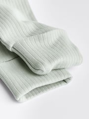 Blue / Grey Baby Zip Sleepsuits 3 Pack (0-3yrs) - Image 7 of 8