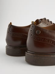 Brown Heritage Brogue Shoes - Image 3 of 6