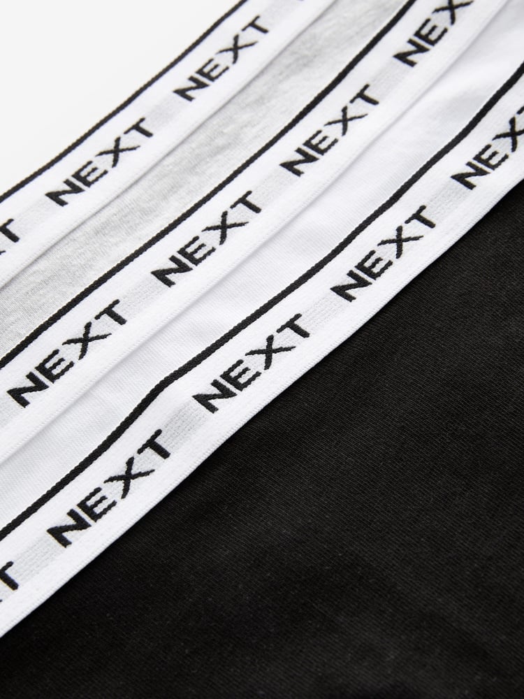 Black-White Hipster Briefs 7 Pack (2-16yrs) - Image 10 of 10