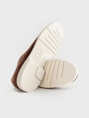 Brown Suede Derby Shoes - Image 6 of 6