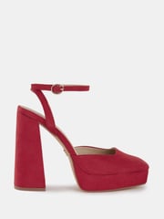 Novo Red Regular Fit ILIKA Close Toe Platform Courts - Image 2 of 6