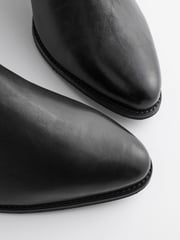Black Regular/Wide Fit Forever Comfort® Stitched Detail Ankle Western/Cowboy Boots - Image 8 of 8