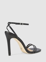 Novo Black Wide Fit McKenna Strappy Heeled Sandals - Image 3 of 4