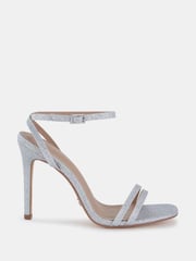 Novo Silver Wide Fit McKenna Strappy Heeled Sandals - Image 2 of 6