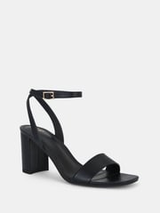 Novo Black Novo Martinez Regular Fit Block Heel Sandals - Image 3 of 6