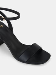 Novo Black Novo Martinez Regular Fit Block Heel Sandals - Image 4 of 6