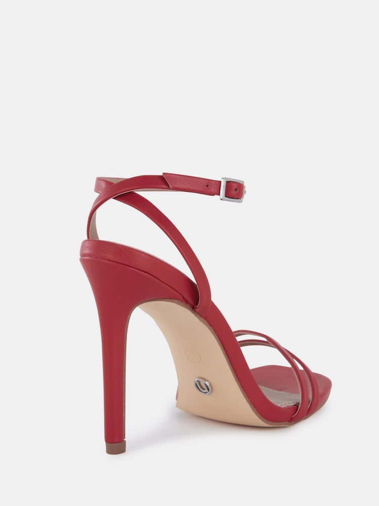 Novo Red McKenna Strappy Heeled Sandals - Image 6 of 6 Novo Red McKenna Strappy Heeled Sandals - Image 6 of 6