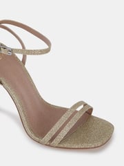 Novo Gold McKenna Strappy Heeled Sandals - Image 4 of 6