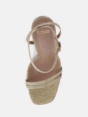 Novo Gold McKenna Strappy Heeled Sandals - Image 5 of 6