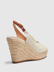 Novo Natural Regular Fit Ocean Slingback Espadrille Wedge - Image 4 of 4