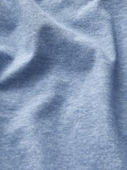 Blue Check Bottom 100% Cotton Pyjamas 2 Pack (3-16yrs) - Image 7 of 7