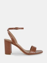 Novo Brown Novo Martinez Regular Fit Block Heel Sandals - Image 2 of 6