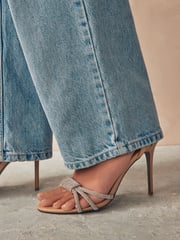 Nude Forever Comfort® Jewel Knot Sandals - Image 3 of 9