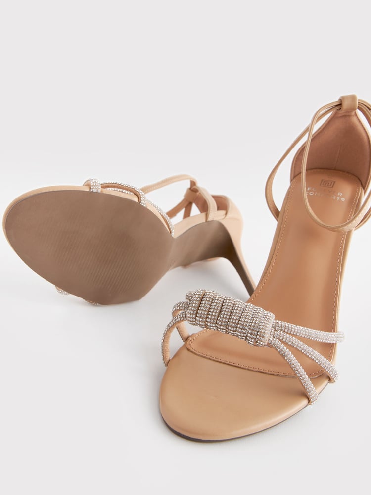 Nude Forever Comfort® Jewel Knot Sandals - Image 9 of 9