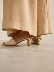 Bone Forever Comfort Square Toe Bubble Heel Mules - Image 5 of 10