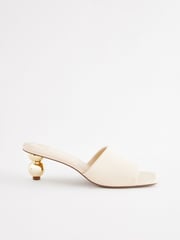 Bone Forever Comfort Square Toe Bubble Heel Mules - Image 6 of 10