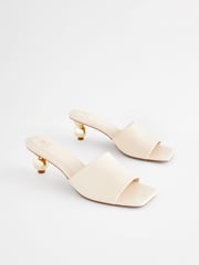 Bone Forever Comfort Square Toe Bubble Heel Mules - Image 7 of 10