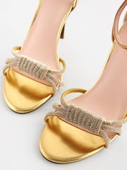 Gold Forever Comfort® Jewel Knot Sandals - Image 8 of 9