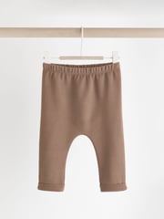 Neutral Baby Animal Print 100% Cotton Leggings 2 Pack (0mths-2yrs) - Image 8 of 13