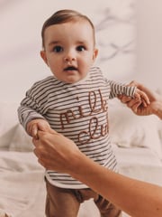 Neutral Milk Club Baby Jersey Long Sleeve T-Shirts 3 Pack (0mths-2yrs) - Image 3 of 14