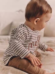 Neutral Milk Club Baby Jersey Long Sleeve T-Shirts 3 Pack (0mths-2yrs) - Image 4 of 14