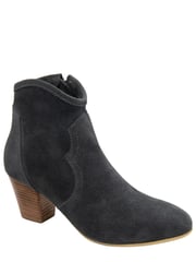 Ravel Grey Suede Leather Ankle Boots - Image 1 of 4