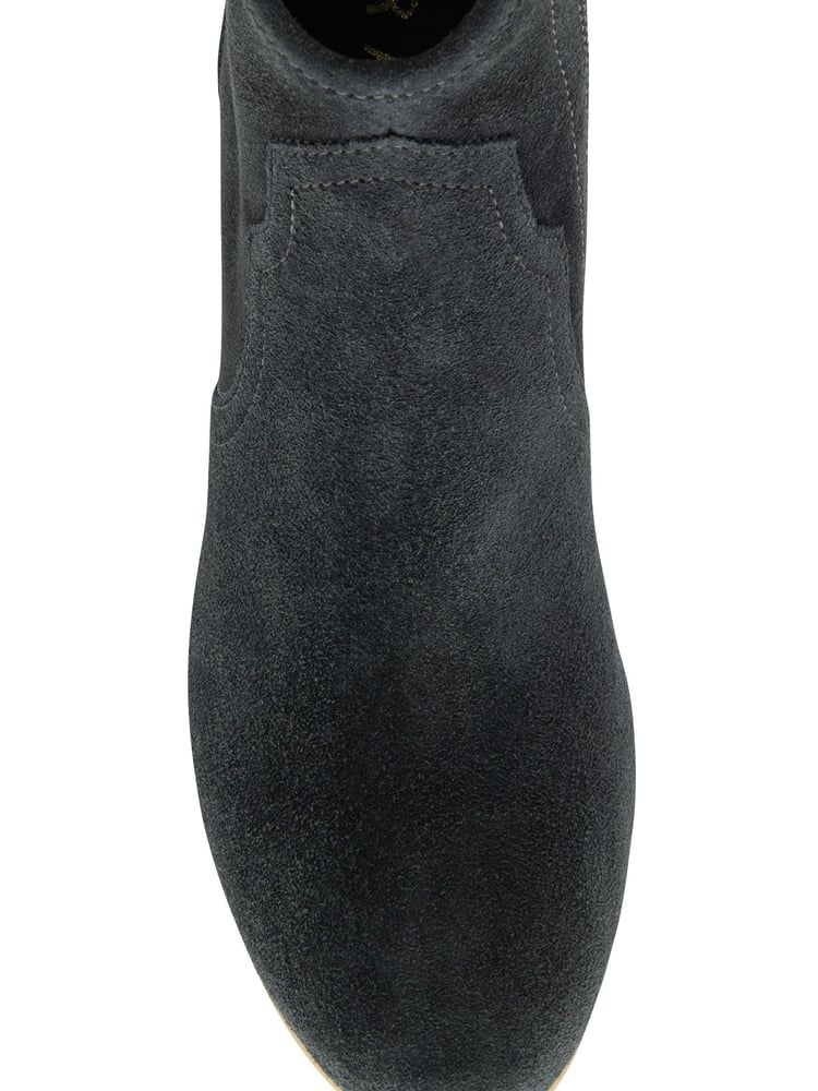 Ravel Grey Suede Leather Ankle Boots - Image 4 of 4