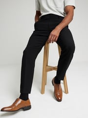 River Island Brown Chrome Lace up Brogue Derby Shoes - Image 1 of 6