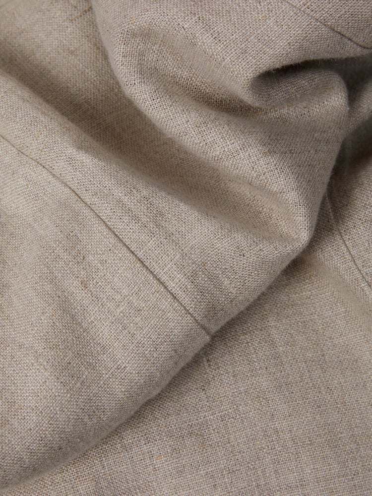 Reiss Neutral Abigail High Rise Linen Maxi Skirt - Image 7 of 7
