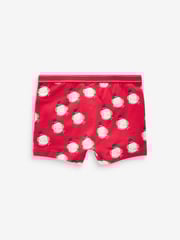 Red Christmas Shorts Briefs 3 Pack (2-16yrs) - Image 3 of 7