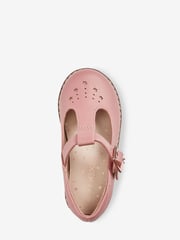 Pink Standard Fit (F) Star Charm T-Bar Shoes - Image 3 of 4