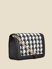 Sosandar Black Chain Detail Cross-Body Bag - Image 2 of 5