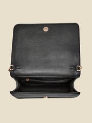 Sosandar Black Chain Detail Cross-Body Bag - Image 5 of 5