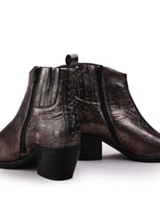 Moda in Pelle Maevie Pointed Side Zip Western Boots Stud Back Detail - Image 5 of 5