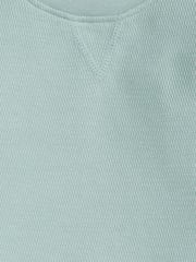 Light Blue/Neutral Long Sleeve Textured T-Shirts 3 Pack (3mths-7yrs) - Image 6 of 6