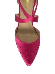 Lotus Pink Diamante Pointed-Toe Court Shoes - Image 4 of 4