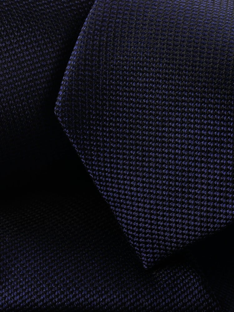 Charles Tyrwhitt Dark blue Silk Stain Resist Slim Tie - Image 2 of 2