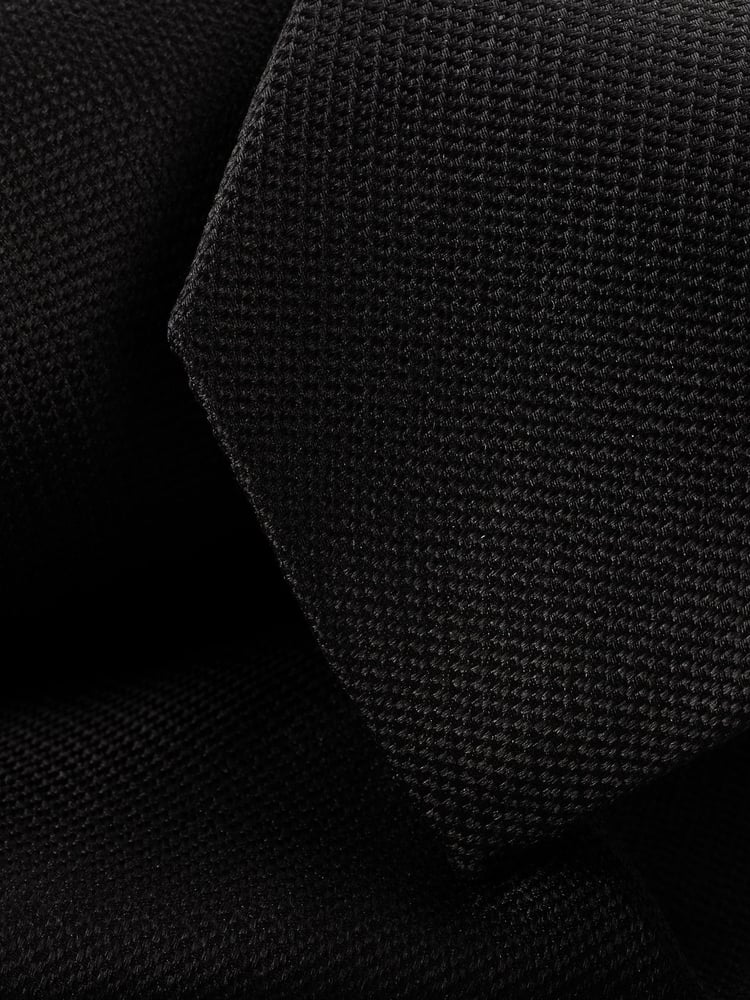 Charles Tyrwhitt Black Silk Stain Resist Slim Tie - Image 2 of 2