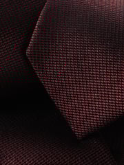 Charles Tyrwhitt Burgundy Red Silk Stain Resist Slim Tie - Image 2 of 2