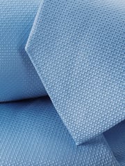 Charles Tyrwhitt Blue Silk Stain Resist Tie - Image 2 of 2