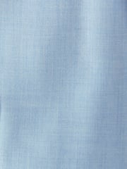 Light Blue Skinny Fit Pipe Trimmed Suit: Trousers - Image 10 of 10