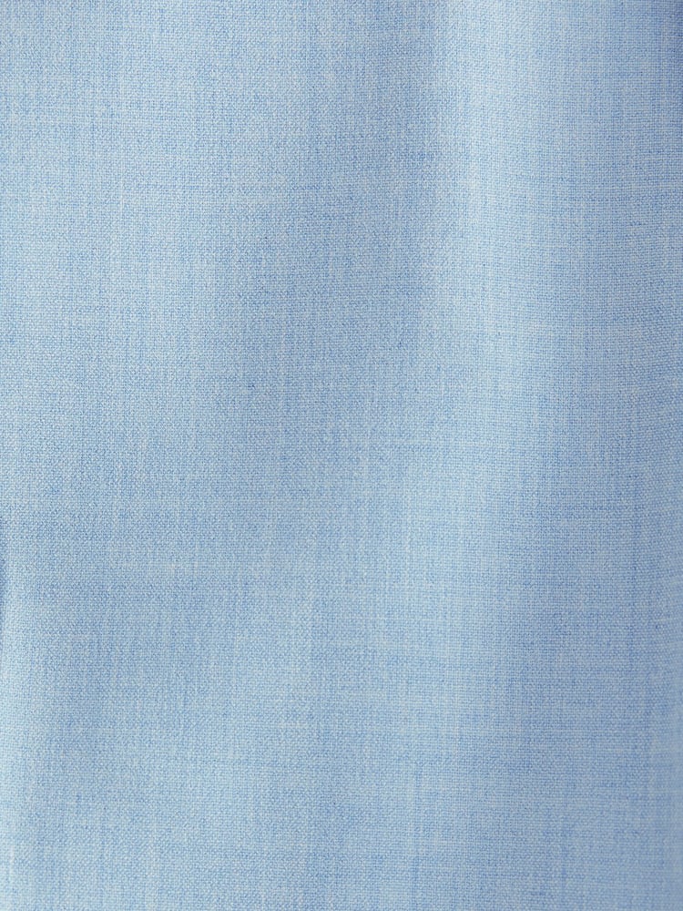 Light Blue Skinny Fit Pipe Trimmed Suit: Trousers - Image 10 of 10