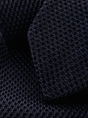Charles Tyrwhitt Blue Silk Knitted Slim Tie - Image 2 of 2