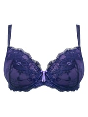Pour Moi Navy/Lavender Padded Amour Bra - Image 3 of 4