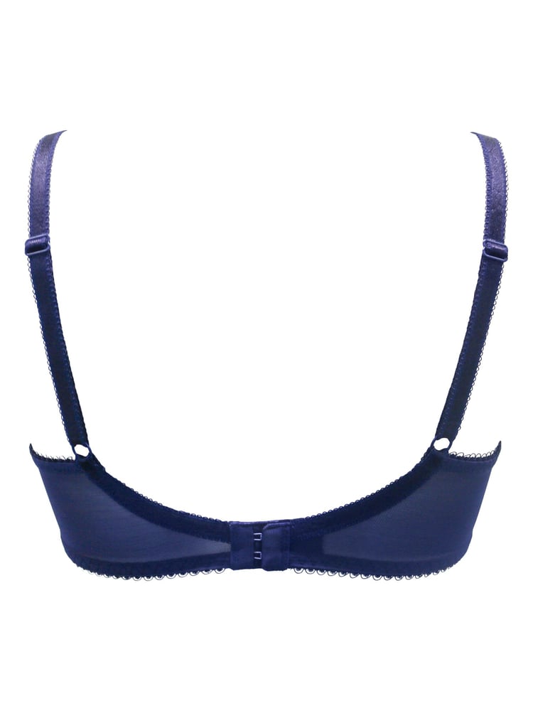 Pour Moi Navy/Lavender Padded Amour Bra - Image 4 of 4