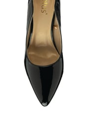 Lotus Black Stiletto Heel Patent Court Shoes - Image 4 of 4