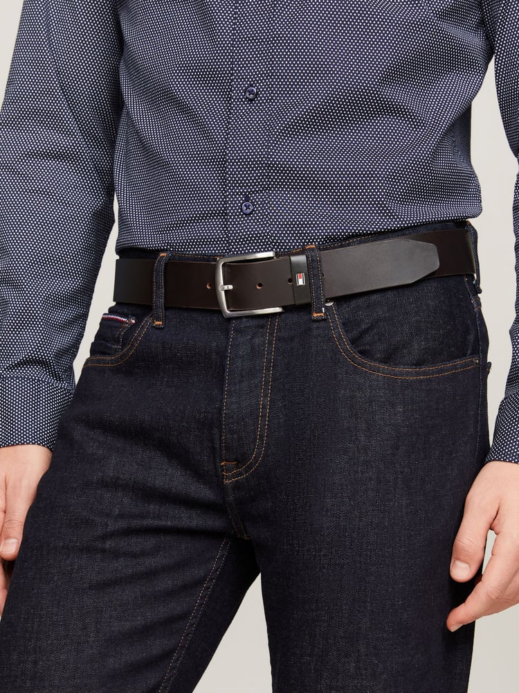 Tommy Hilfiger Brown New Denton Belt - Image 6 of 6