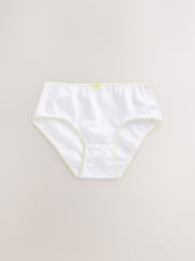 White Heart Lace Trim Briefs 10 Pack (1.5-16yrs) - Image 10 of 13